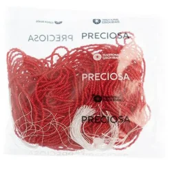 John Bead 11/0 Cut Opaque Finish Round Czech Glass Seed Beads, 13g/100g