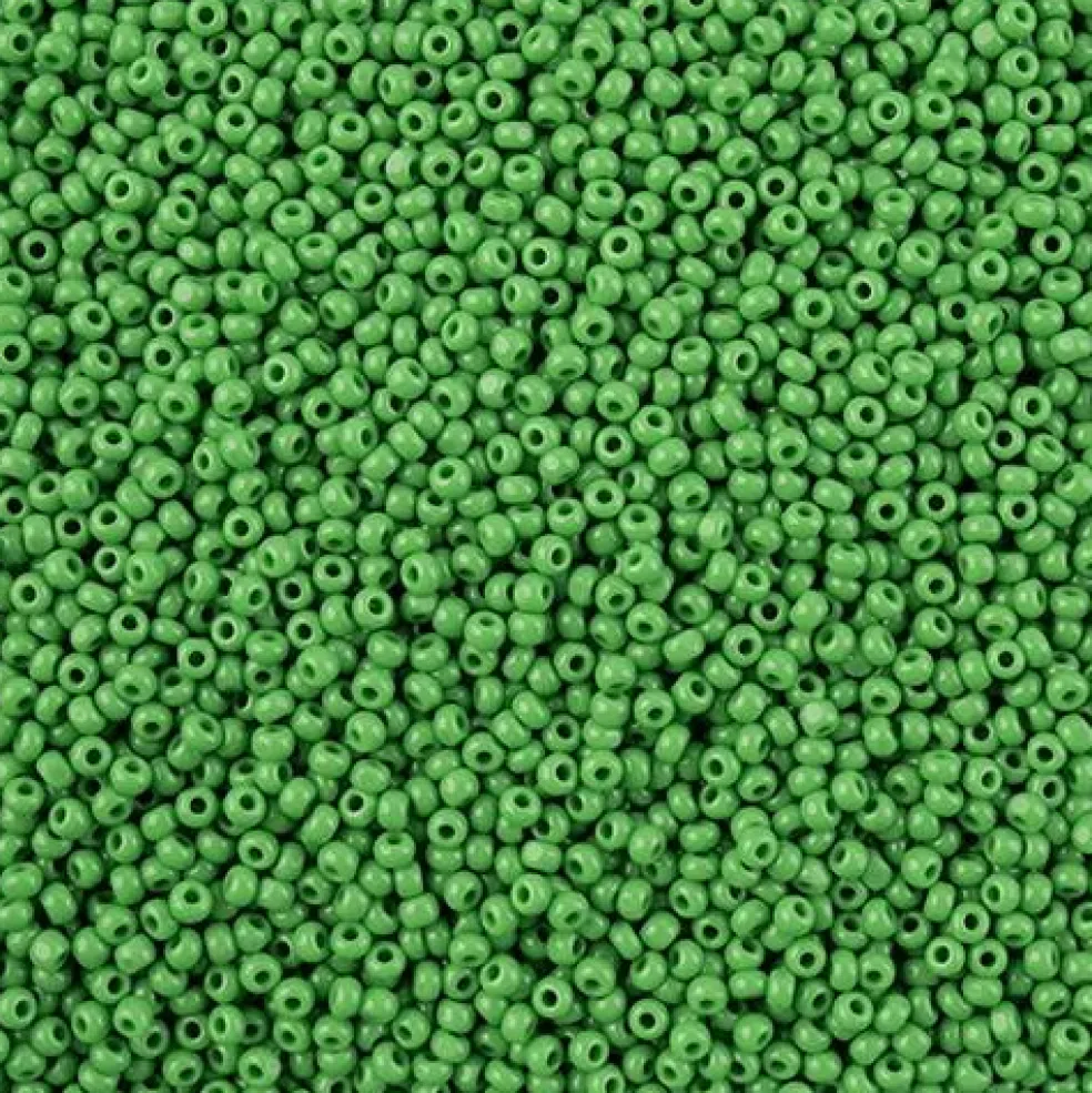 John Bead 11/0 Cut Opaque Finish Round Czech Glass Seed Beads, 13g/100g
