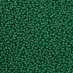 John Bead 11/0 Cut Opaque Finish Round Czech Glass Seed Beads, 13g/100g