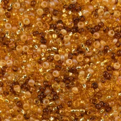 John Bead 11/0 Czech Glass Seed Beads, 23g