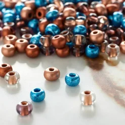 John Bead Czech Glass Seed Beads Mix, 6/0