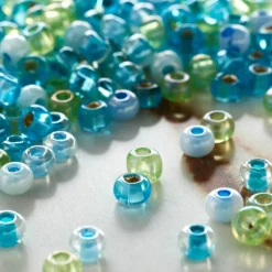 John Bead Czech Glass Seed Beads Mix, 6/0