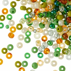 John Bead Czech Glass Seed Beads Mix, 6/0