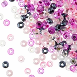 John Bead Czech Glass Seed Beads Mix, 6/0
