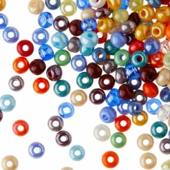 John Bead Czech Glass Seed Beads Mix, 6/0