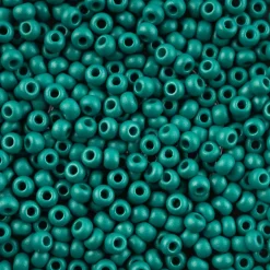 John Bead 8/0 Czech Glass Seed Beads, 13g