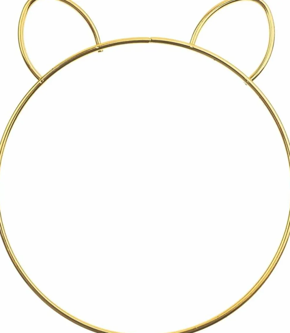 John Bead Iron Metal Animals Shapes Macramé Frame