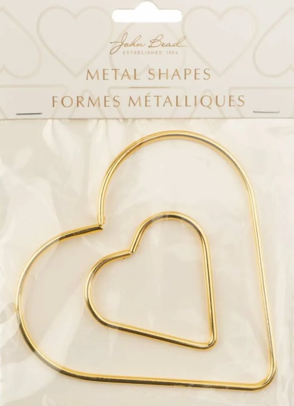 John Bead Iron Metal Shapes Macramé Frame