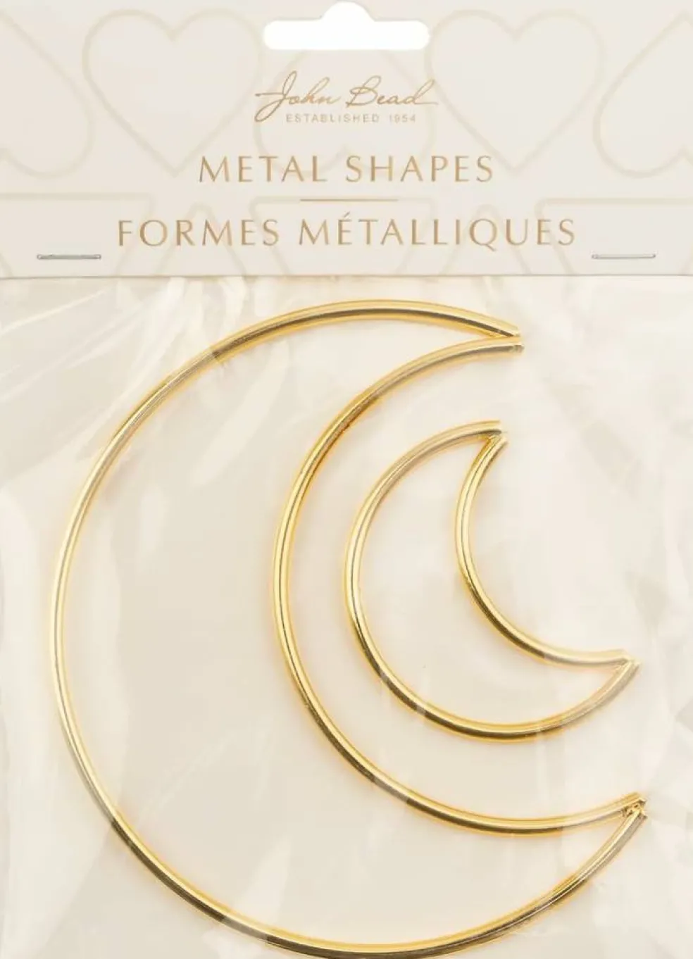 John Bead Iron Metal Shapes Macramé Frame