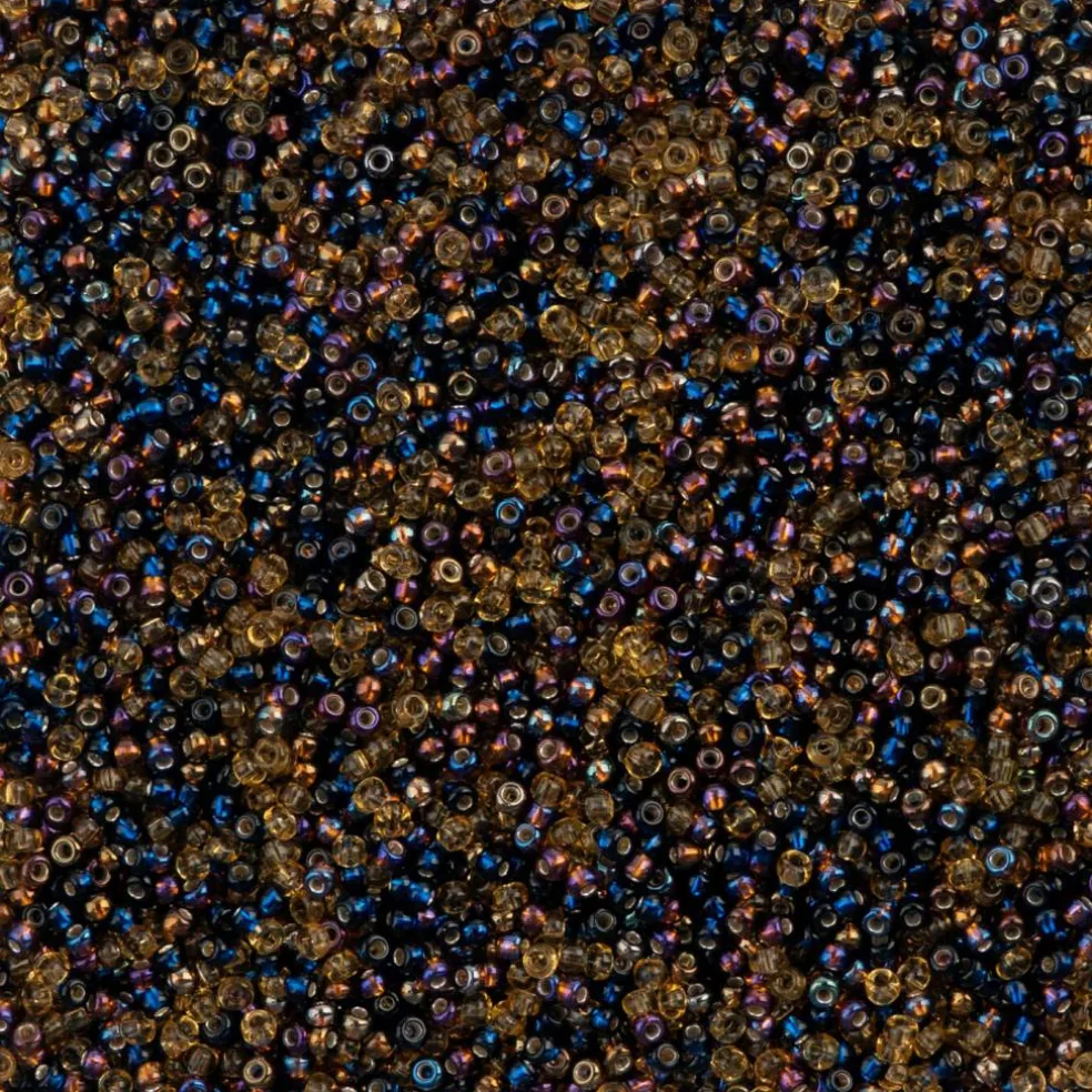John Bead 10/0 Mixed Czech Glass Seed Beads, 22g