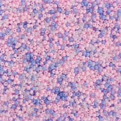 John Bead 10/0 Mixed Czech Glass Seed Beads, 22g