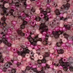 John Bead Mixed 8/0 Czech Glass Seed Beads, 22g/500g
