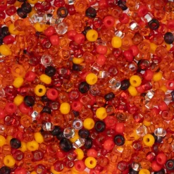 John Bead Mixed 8/0 Czech Glass Seed Beads, 22g/500g