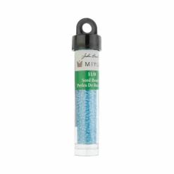 John Bead 11/0 Miyuki Glass Seed Beads, 13g