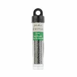 John Bead 11/0 Miyuki Glass Seed Beads, 13g