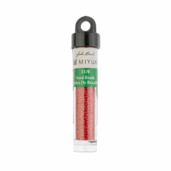 John Bead 11/0 Miyuki Glass Seed Beads, 13g