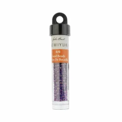 John Bead 8/0 Miyuki Glass Seed Beads, 12g