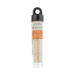 John Bead 8/0 Miyuki Glass Seed Beads, 12g
