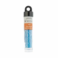 John Bead 8/0 Miyuki Glass Seed Beads, 12g