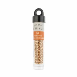 John Bead 8/0 Miyuki Glass Seed Beads, 12g