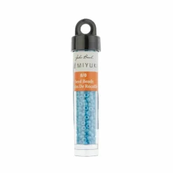 John Bead 8/0 Miyuki Glass Seed Beads, 12g
