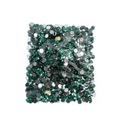 John Bead 6mm Acrylic Round Flat Back Rhinestones, 1,000ct.