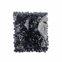 John Bead 6mm Acrylic Round Flat Back Rhinestones, 1,000ct.