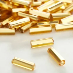 John Bead 6.5mm Czech Glass Bugle Beads