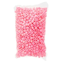 John Bead 9mm Opaque Plastic Pony Beads, 1,000ct.