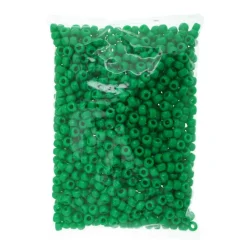 John Bead 9mm Opaque Plastic Pony Beads, 1,000ct.