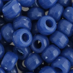 John Bead 9mm Opaque Plastic Pony Beads, 1,000ct.
