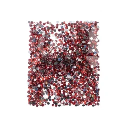 John Bead 4mm (SS16) Round Acrylic Flat Back Rhinestones, 2000pcs