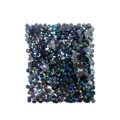 John Bead 6mm (SS28) Round Acrylic Flat Back Rhinestones, 1000pcs