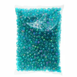 John Bead 9mm Transparent Pony Beads, 1,000ct.