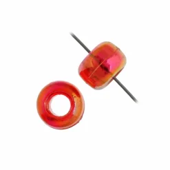 John Bead 9mm Transparent Pony Beads, 1,000ct.