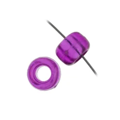John Bead 9mm Transparent Pony Beads, 1,000ct.