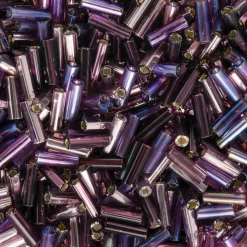 John Bead No.3 Czech Glass Bugle Beads, 18g