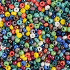 John Bead 8/0 Opaque Czech Glass Seed Beads, 500g