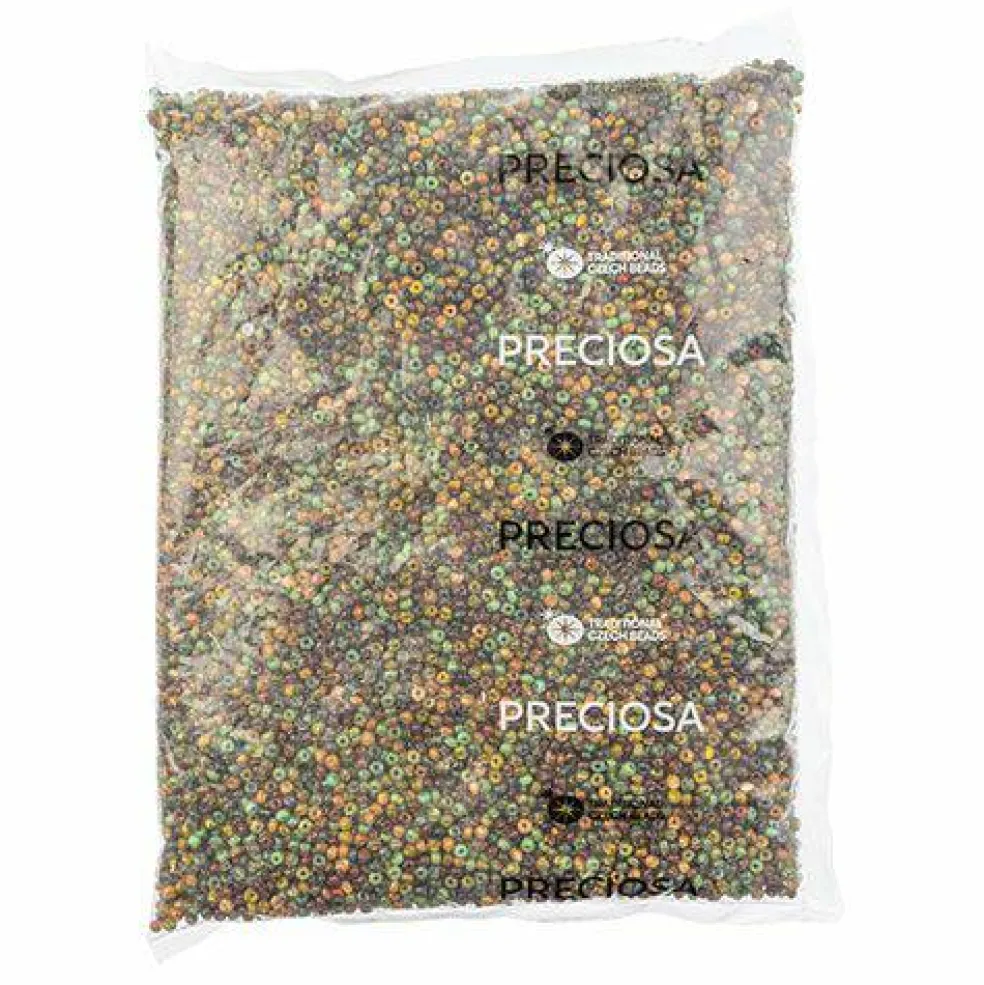 John Bead 8/0 Opaque Czech Glass Seed Beads, 500g