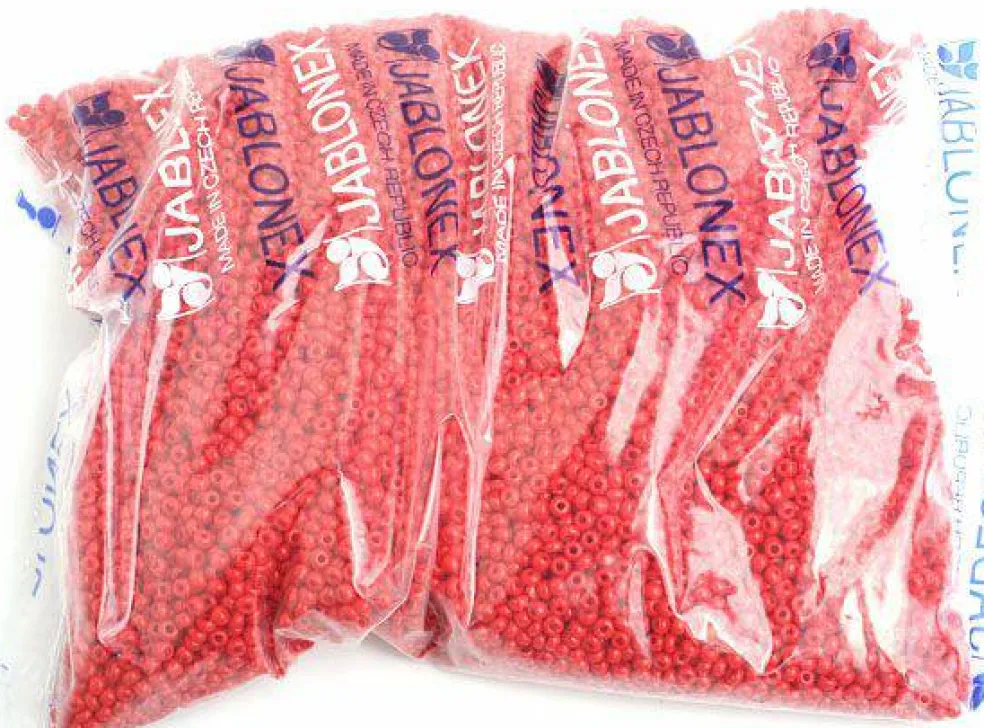 John Bead 8/0 Opaque Czech Glass Seed Beads, 500g