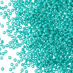 John Bead Opaque Czech Glass Seed Beads, 11/0