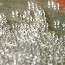 John Bead Opaque Czech Glass Seed Beads, 11/0