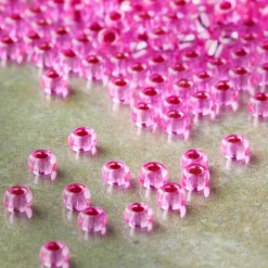John Bead Opaque Czech Glass Seed Beads, 11/0
