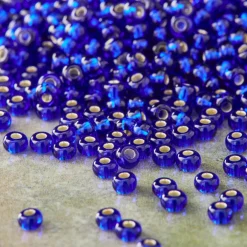 John Bead Opaque Czech Glass Seed Beads, 11/0