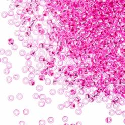 John Bead Opaque Czech Glass Seed Beads, 11/0