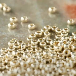 John Bead Opaque Czech Glass Seed Beads, 11/0