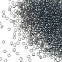 John Bead Opaque Czech Glass Seed Beads, 11/0
