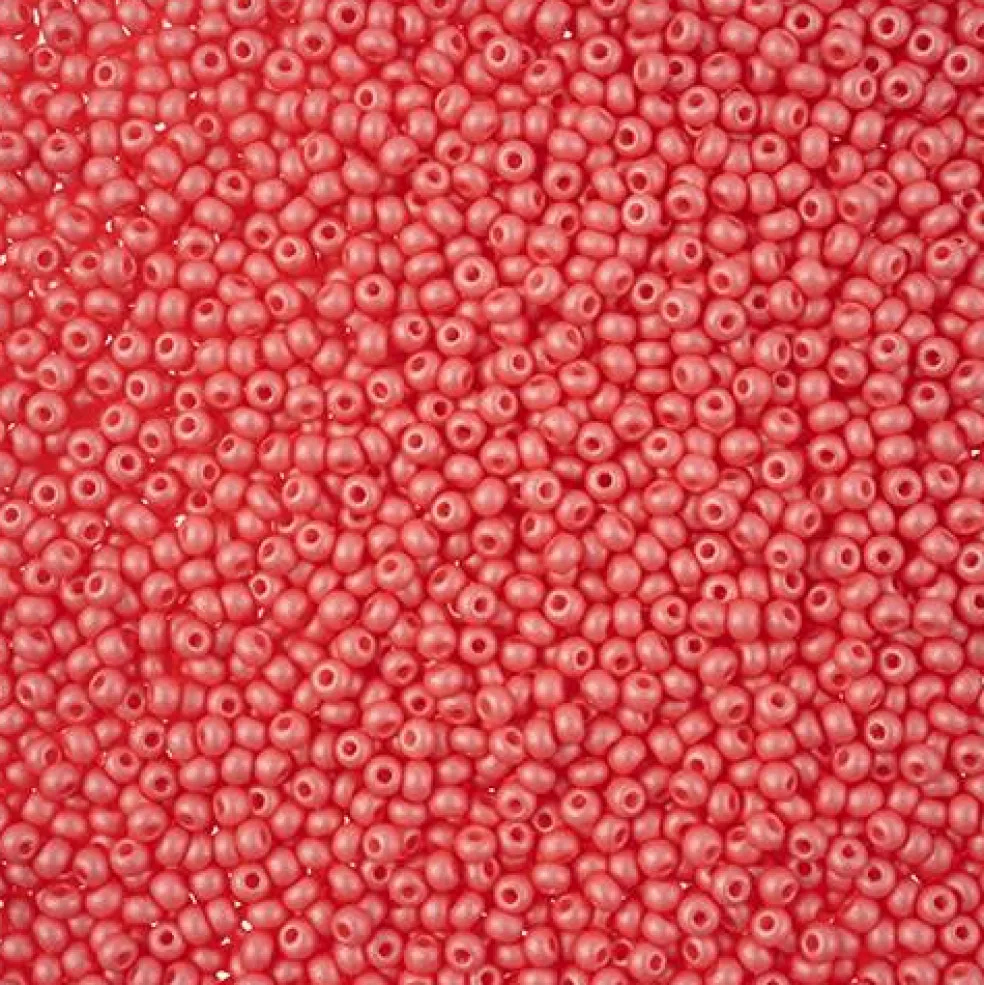 John Bead 11/0 PermaLux Dyed Chalk Czech Glass Seed Beads, 23g/24g/250g