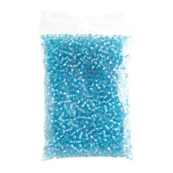 John Bead 6/0 Silver Lined Czech Glass Seed Beads, 100g