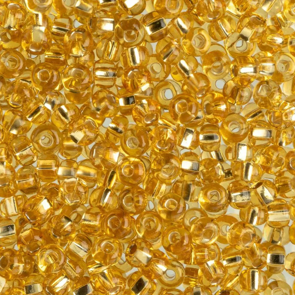 John Bead 6/0 Silver Lined Czech Glass Seed Beads, 100g